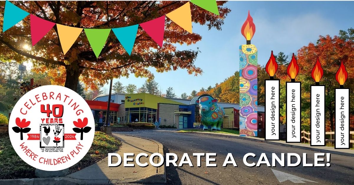 decorate-candle-discovery-center-40th-birthday