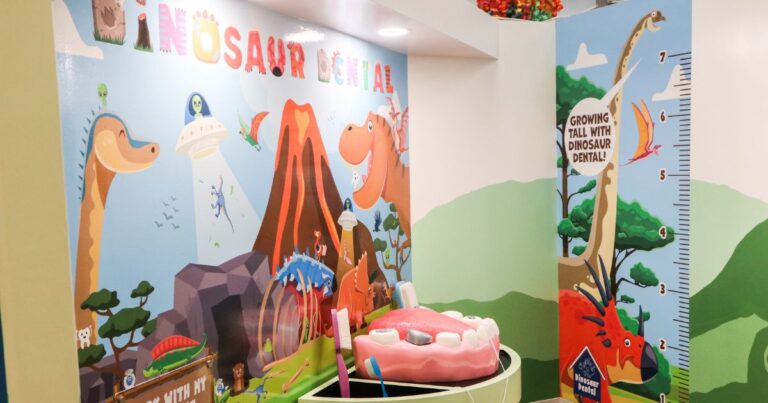 Dinosaur Dental Children's Museum Exhibit The Discovery Center Binghamton NY