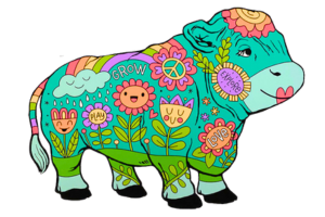 blossom the bull discovery center